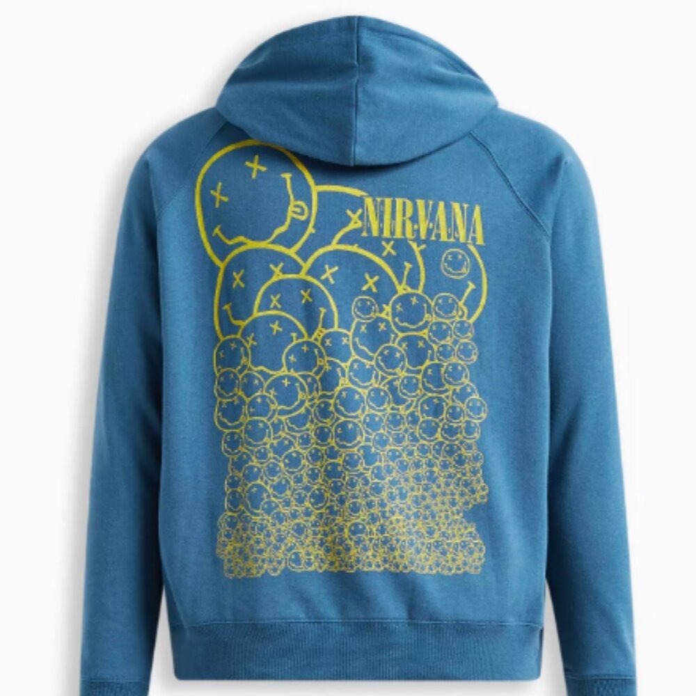 Torrid Nirvana Cozy Fleece Zip Hoodie - NWT